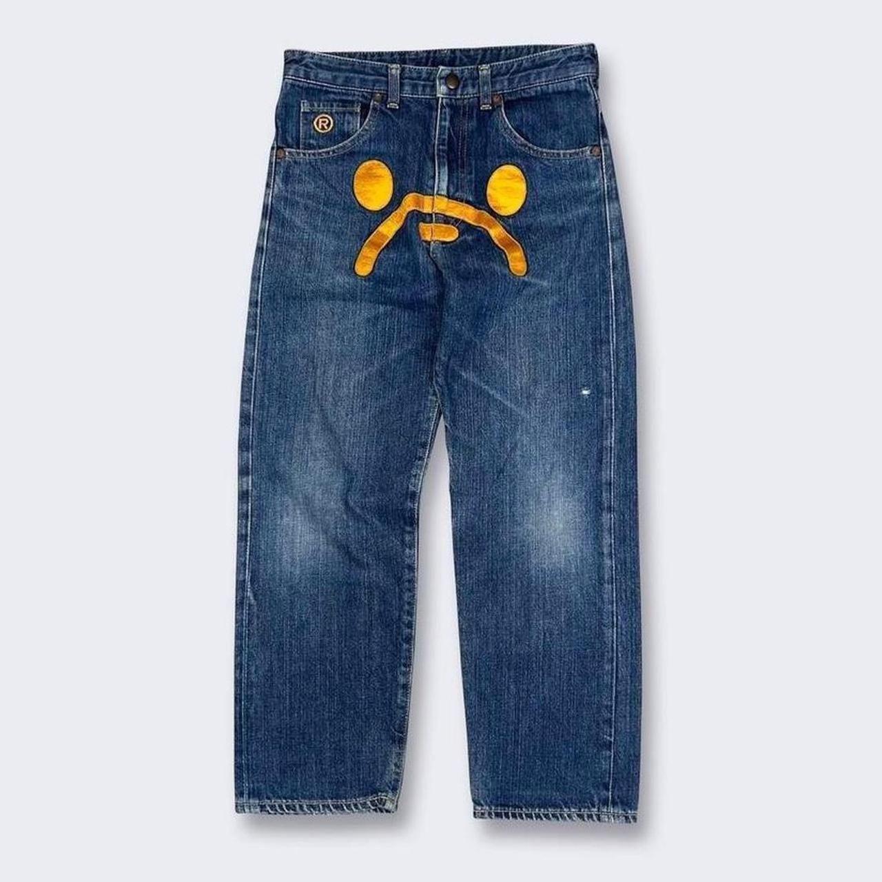 High quality vintage bape jeans