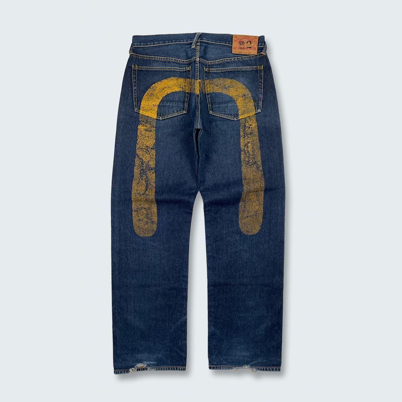 Authentic Vintage Evisu Diacock Jeans  (33")