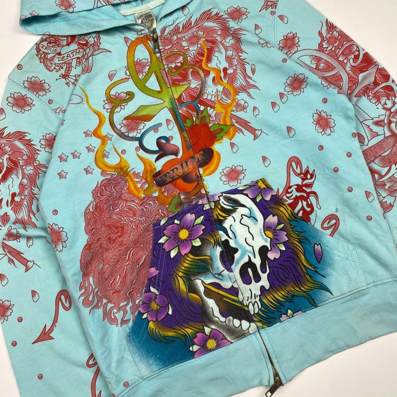 Authentic Vintage Ed Hardy Hoodie (S)