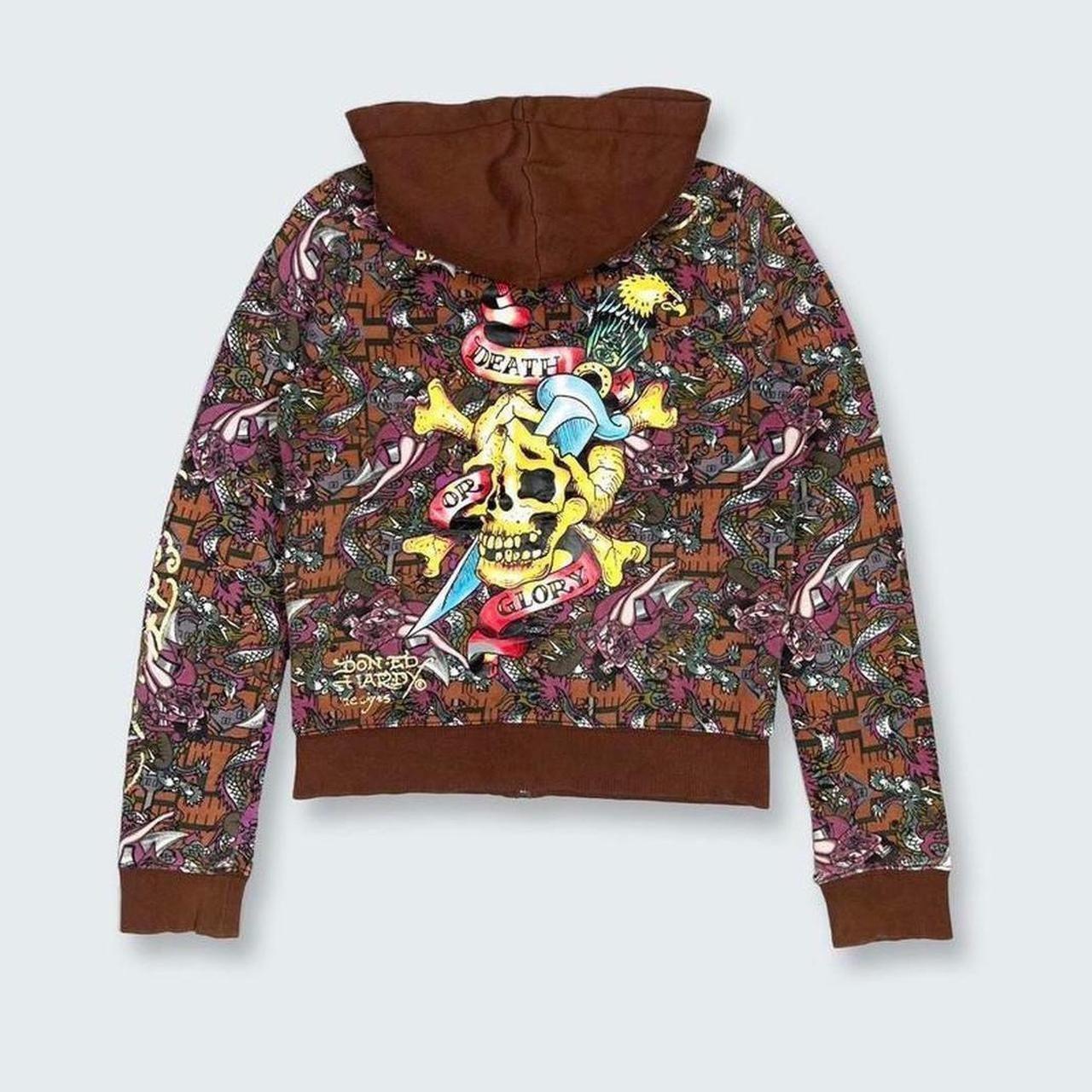 Authentic Vintage Ed Hardy Hoodie  (S)