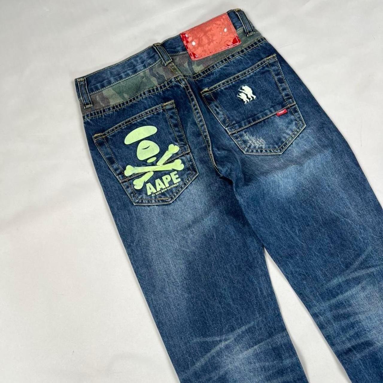 High quality vintage bape jeans