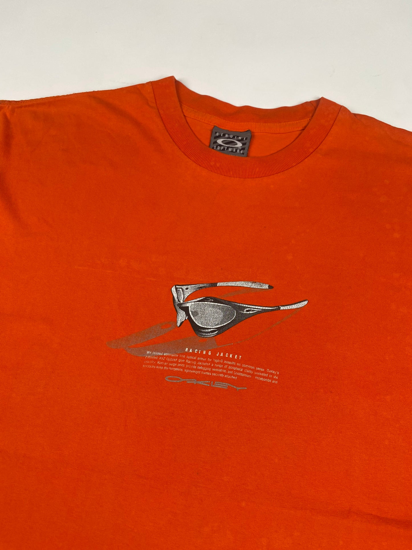 Authentic Vintage Oakley Racing Jacket T-Shirt (L)