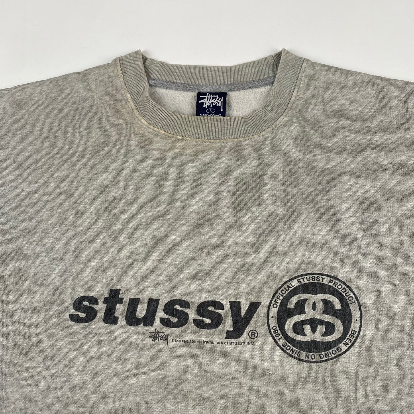 Authentic Vintage 1990's Stussy Sweatshirt (S)