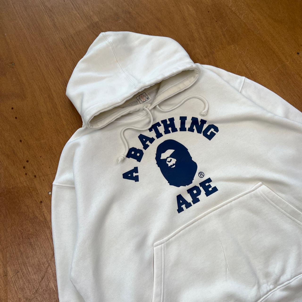 Bape clearance college hoodie