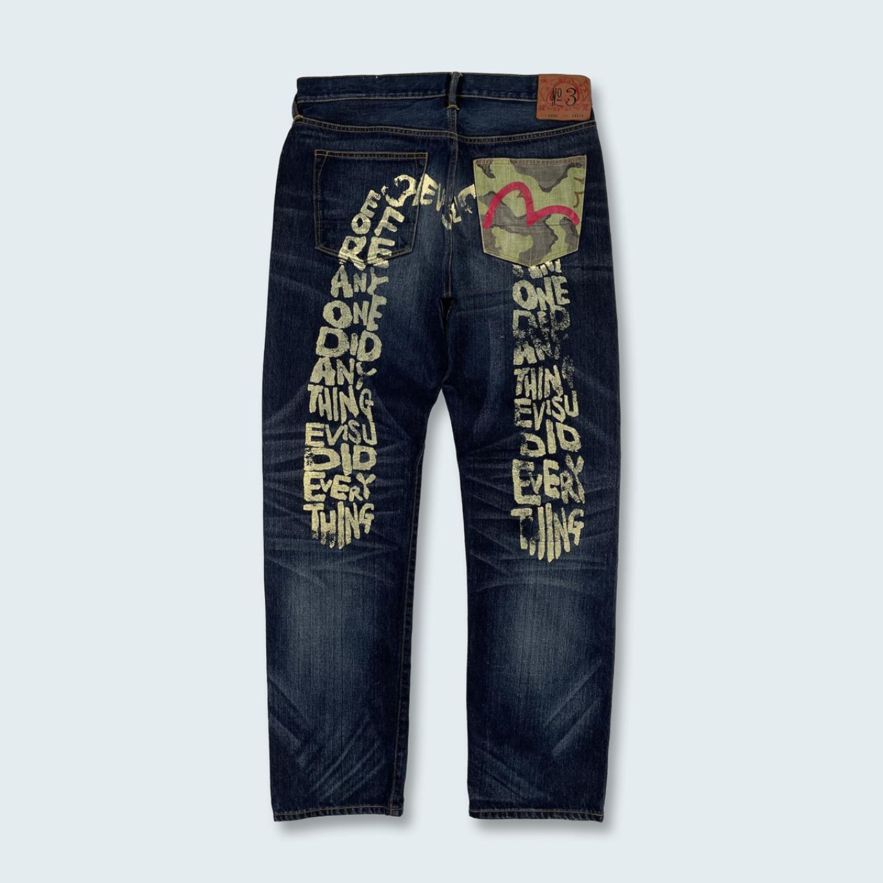 Authentic Vintage Evisu Diacock Jeans  (34")