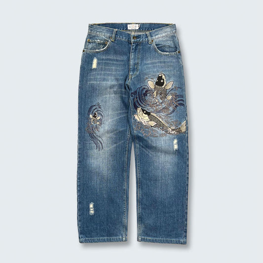 Authentic Vintage Karakuri Tamashii Jeans (30")