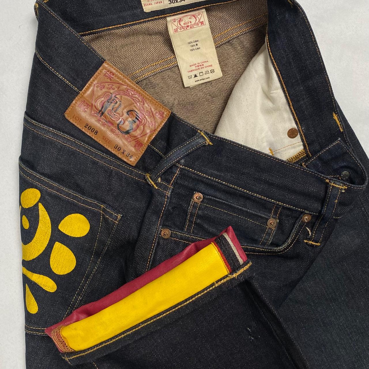 Authentic Vintage Evisu Flame Jeans  (30")