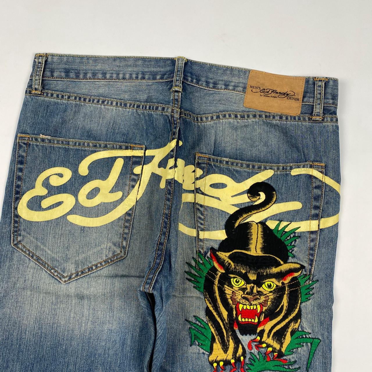 Authentic Vintage Ed Hardy Jeans (34")