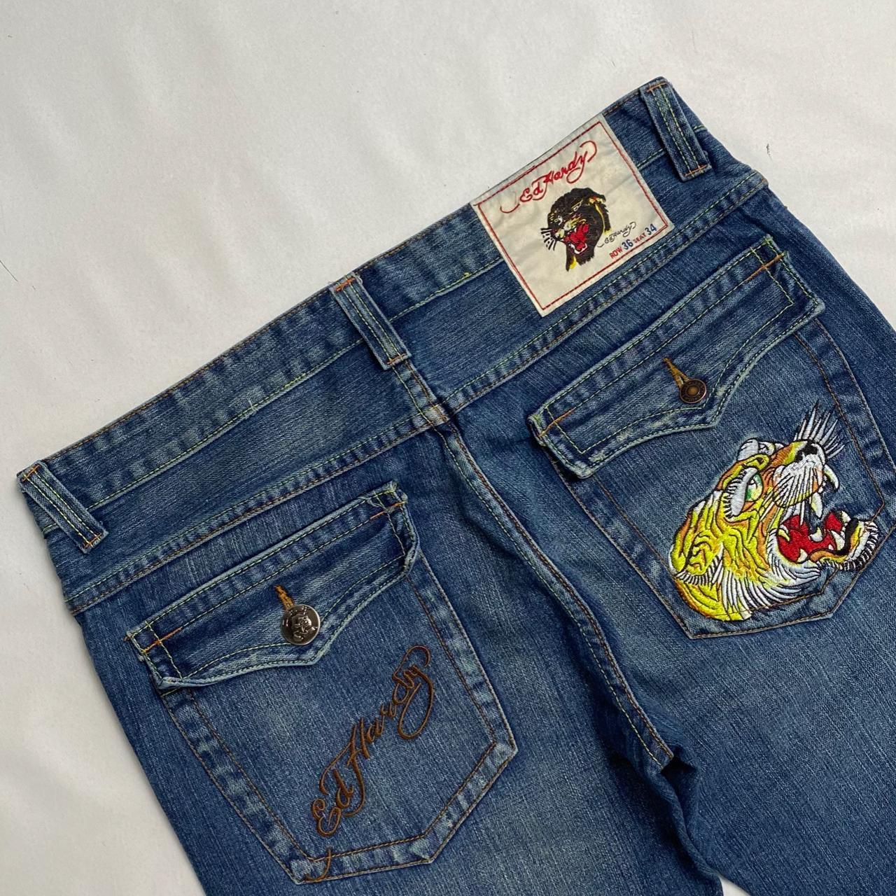 Authentic Vintage Ed Hardy Jeans (36")