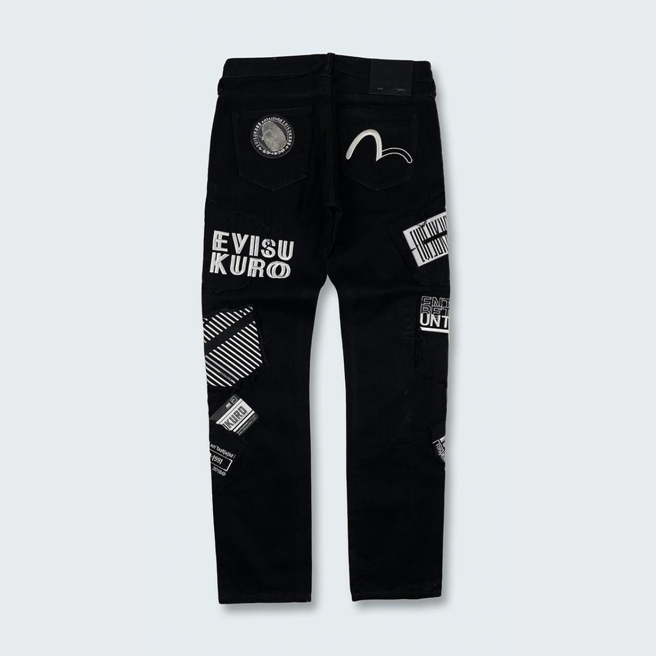 Authentic Vintage Evisu Kuro Jeans  (32")