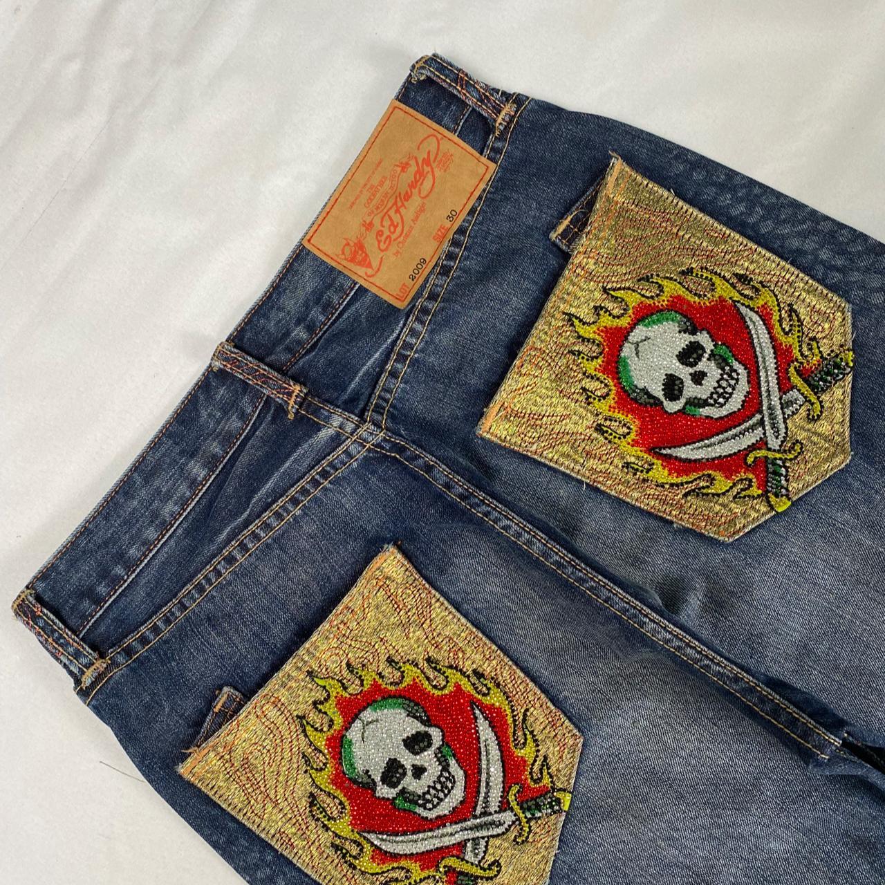 Authentic Vintage Ed Hardy Jeans (30")