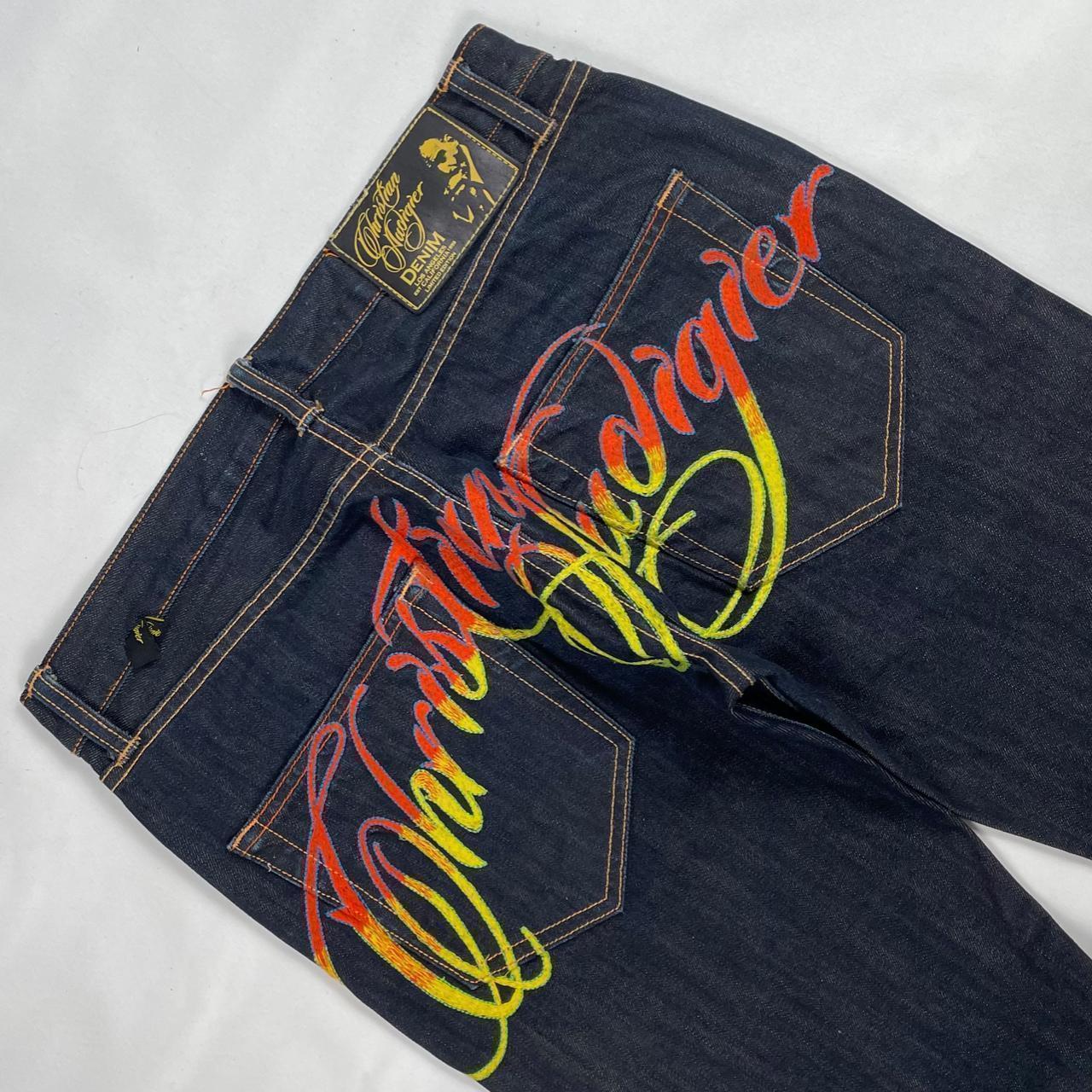 Authentic Vintage Christian Audigier Jeans  (32")